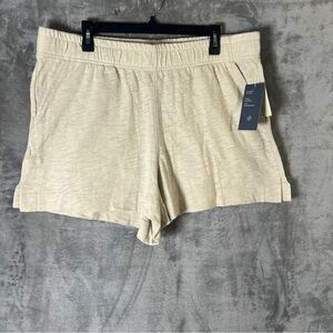 Light Beige Women's Casual Stretch Shorts